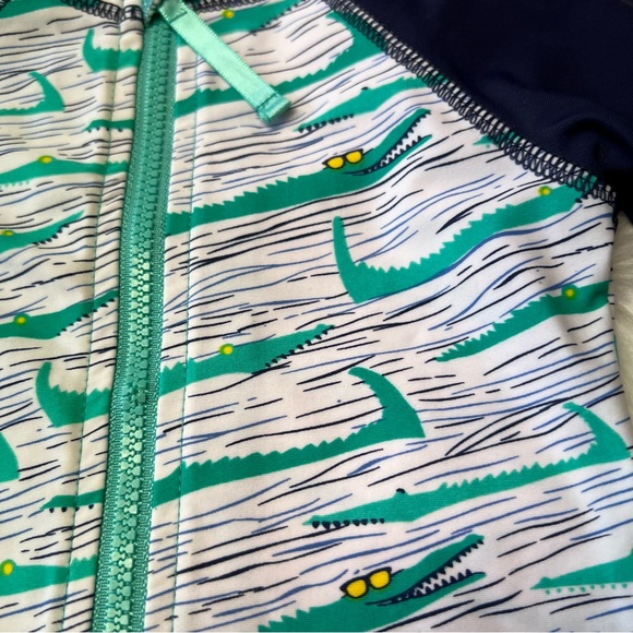 •new• EGG NY - Jessie Shortall Alligator Swimsuit - Picture 3 of 6